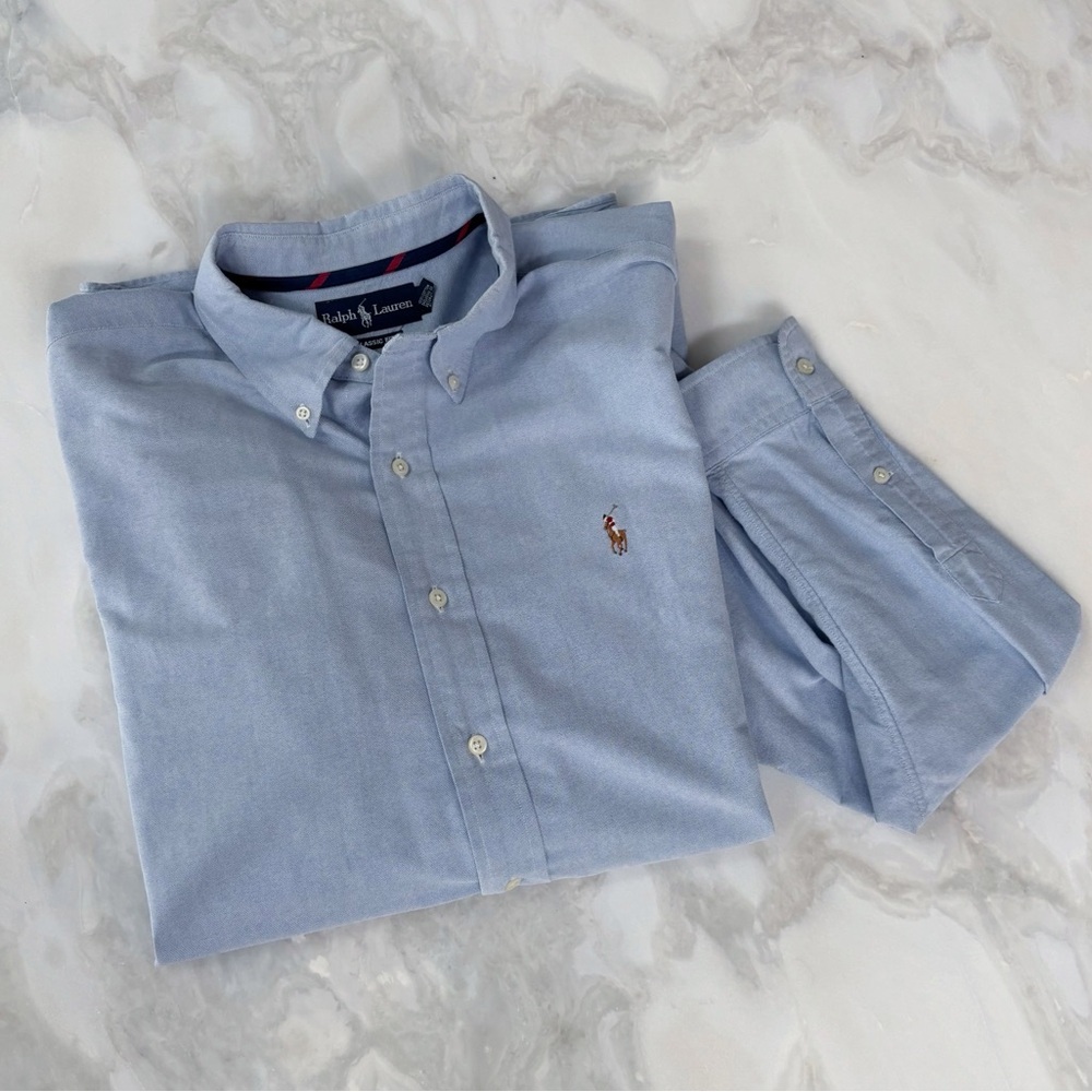 Polo Ralph Lauren Classic Fit Cotton Oxford Button Down Shirt Men’s Size XL